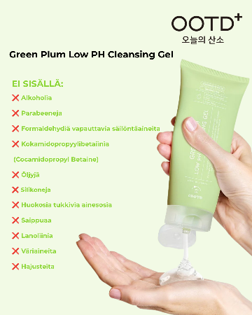 OOTD  Green Plum Low PH Cleansing Gel 200ml